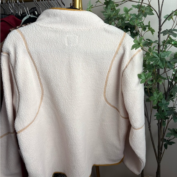 Billabong Cream and Tan Sherpa Jacket - Picture 4 of 4